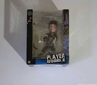 Front view of boxed Sidney Crosby bobble head