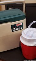 Coleman Oscar cooler exterior and insulated jug