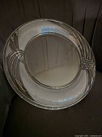 Top view showing full charger plate