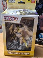Front of sealed Bandai Digimon MagnaAngemon figure box