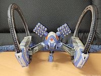 Front view showing full Hailfire Droid with missiles loaded and wheels upright