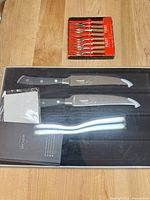 Sky Light knife set and boxed party forks overview