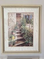 Front view of framed print