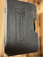 Closed black Michelin case exterior