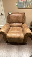 Front view of Ashley Larkinhurst rocker recliner