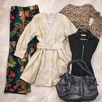 Group shot showing all five Zara items