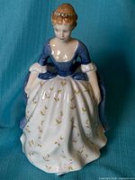 Front view of Royal Doulton Alison figurine