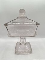 Compote assembled showing full profile with lid