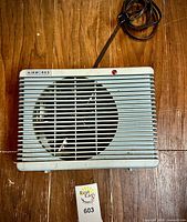 Front view showing grille, fan and overall condition