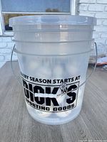 Exterior view of Dick's Sporting Goods bucket