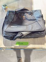 Top view of SwissGear laptop case closed