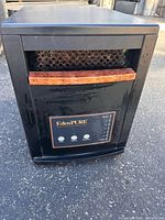 Front view showing EdenPURE heater, vent, trim and control panel