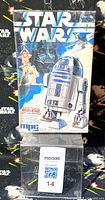 Front view of sealed MPC Star Wars R2-D2 model kit box