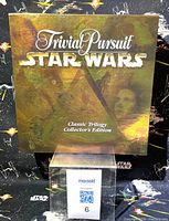 Front of the Trivial Pursuit Star Wars Classic Trilogy Collector's Edition box