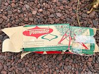 Treemaster branded cardboard box front