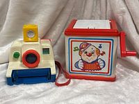 Front view of both toys together