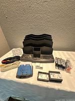 Group shot of all items on table