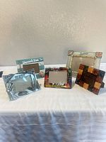 Group shot of all five photo frames