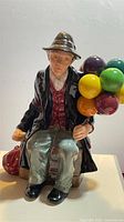 Full view of the Royal Doulton The Balloon Man figurine