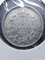 Reverse side with crown, wreath, denomination, date 1918 visible