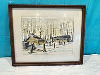 Full framed artwork front view