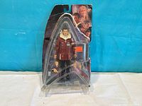 Front view of blister-packaged figure