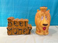 Front view of both plastic banks