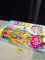 Front of Hasbro The Game of Life board game box