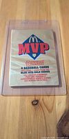 Front of sealed McDonald's Donruss MVP baseball card pack