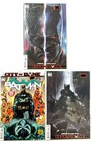 All three Batman single issues bagged and boarded
