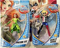 Front of both sealed action figures in original packaging