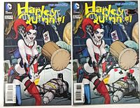 Both comics side by side showing covers