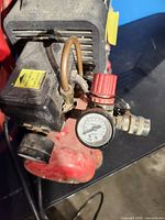 Compressor regulator, gauge, fittings