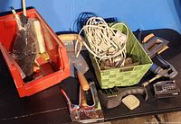 overview of entire lot on table