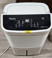 Front view showing Whirlpool logo, control panel, overall condition