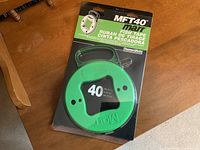 Front view of sealed Marr MFT40 fish tape package