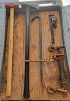 Tray view of all five tools