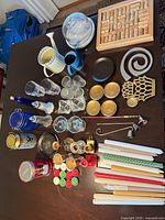 Full lot overview on table