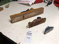 All three hand planes grouped on table