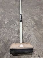 Full view of Brownie curling broom