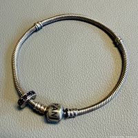 Full view of the bracelet laid flat