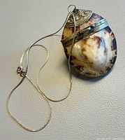 Pendant and chain full view