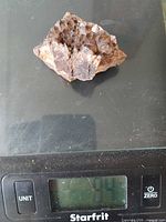 Cluster on scale showing weight