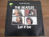 Front of picture sleeve showing title and band photos