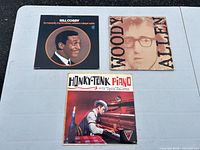 Front covers of all three LPs