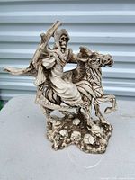 Front view showing full sculpture details