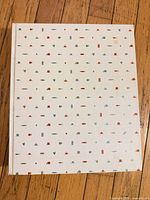 Front cover of hardcover book with patterned design