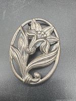 Front view showing floral design