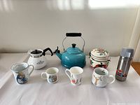 Group shot showing all eight items together