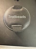 Branded Trollbeads round storage case